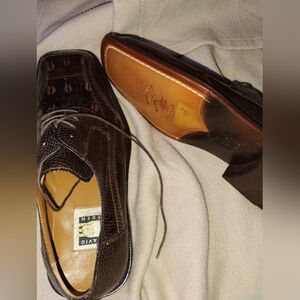 Men's Brown Leather Dress Shoes